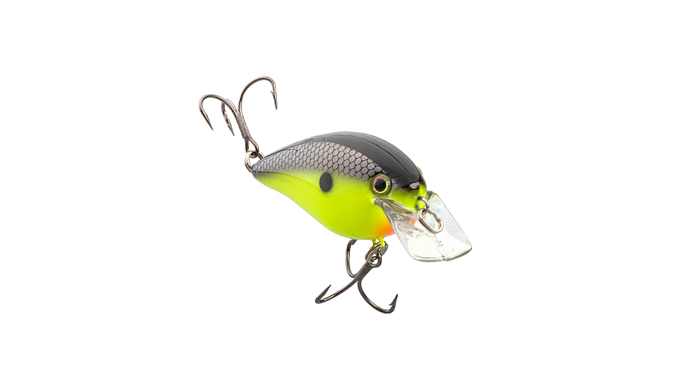 Strike King KVD Elite 2.5 Crankbaits, Chartreuse Baitfish, 5/8oz, HCKVD2.5E-432