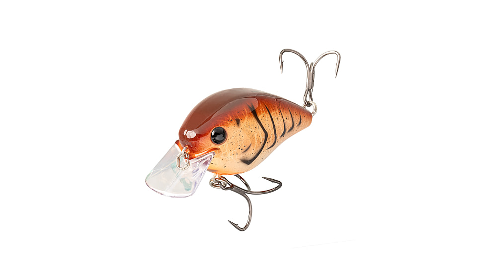 Strike King KVD Elite 2.5 Crankbaits, Ginger Craw, 5/8oz, HCKVD2.5E-740