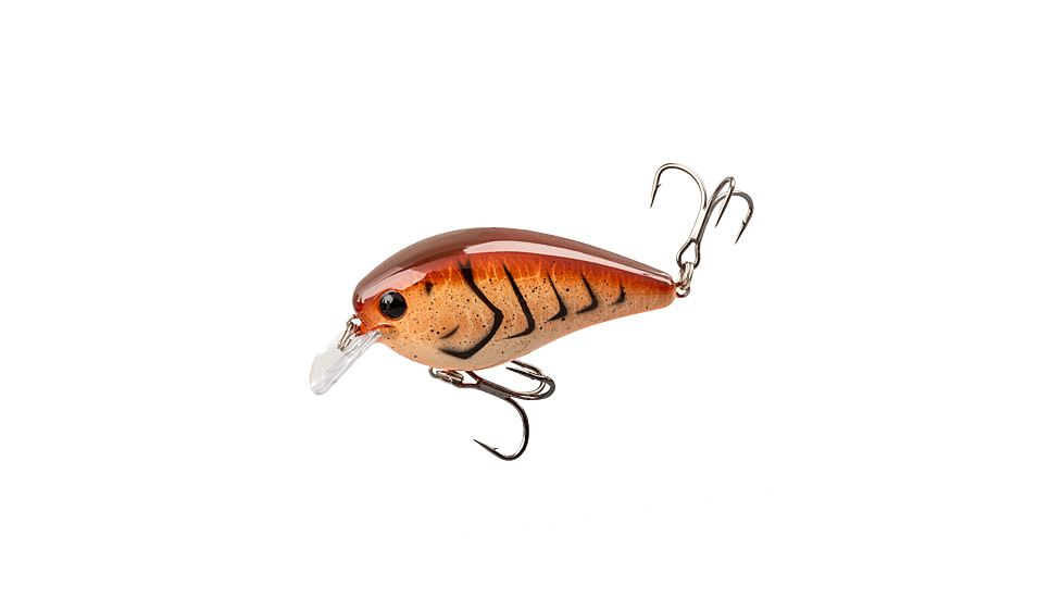 Strike King KVD Elite 2.5 Crankbaits, Ginger Craw, 5/8oz, HCKVD2.5E-740
