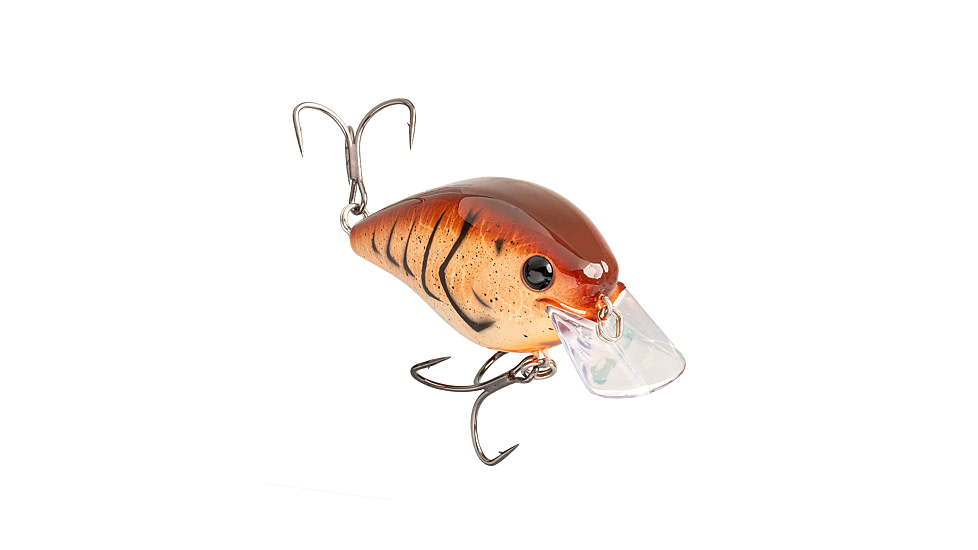 Strike King KVD Elite 2.5 Crankbaits, Ginger Craw, 5/8oz, HCKVD2.5E-740