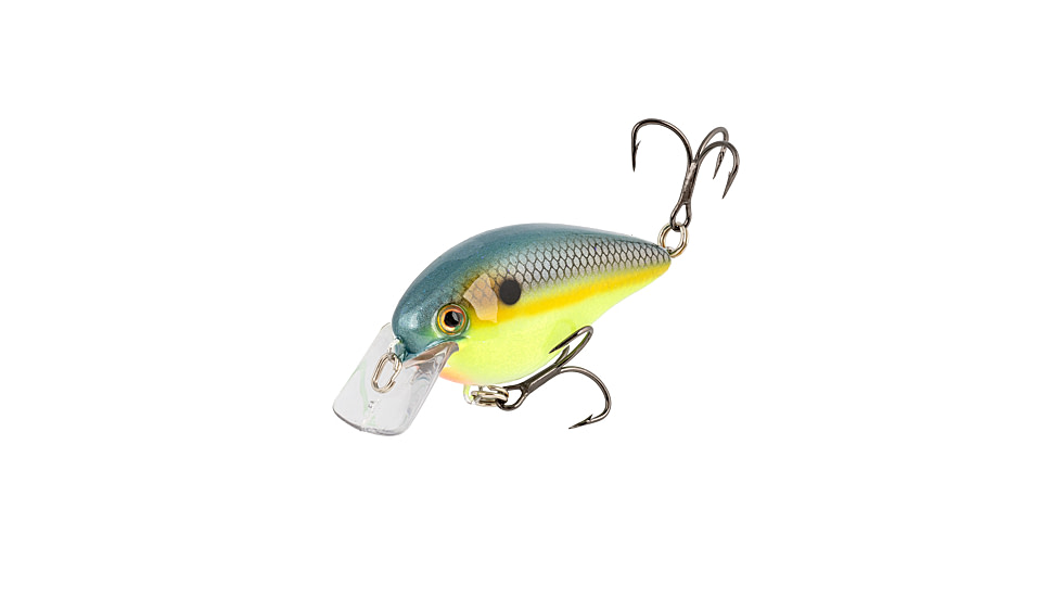 Strike King KVD Elite 4.0 Crankbaits, Chartreuse Sexy Shad 2.0, 7/8oz, HCKVD4.0E-539