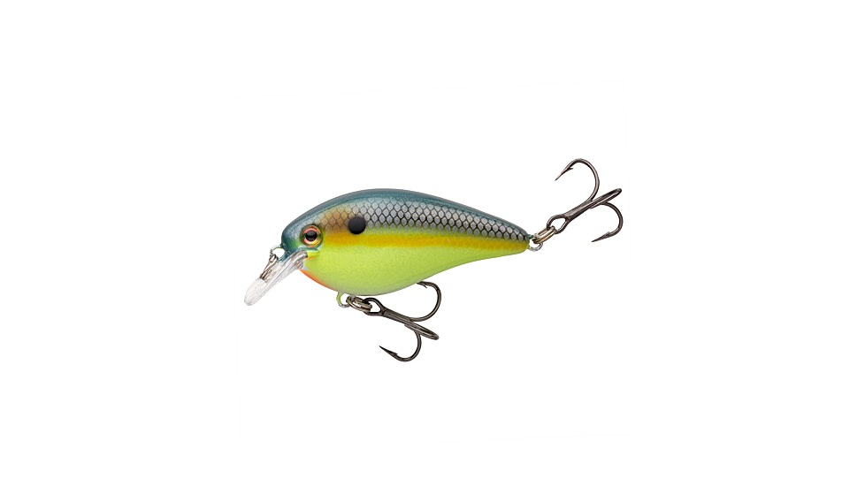 Strike King KVD Elite 4.0 Crankbaits, Chartreuse Sexy Shad 2.0, 7/8oz, HCKVD4.0E-539