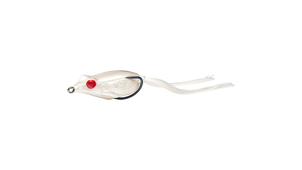 Strike King KVD Sexy Frog Fishing Lure, Hollow Body Topwater, Pearl, 5 3/4in, 5/8oz, SFKVD-84, SFKVD-84