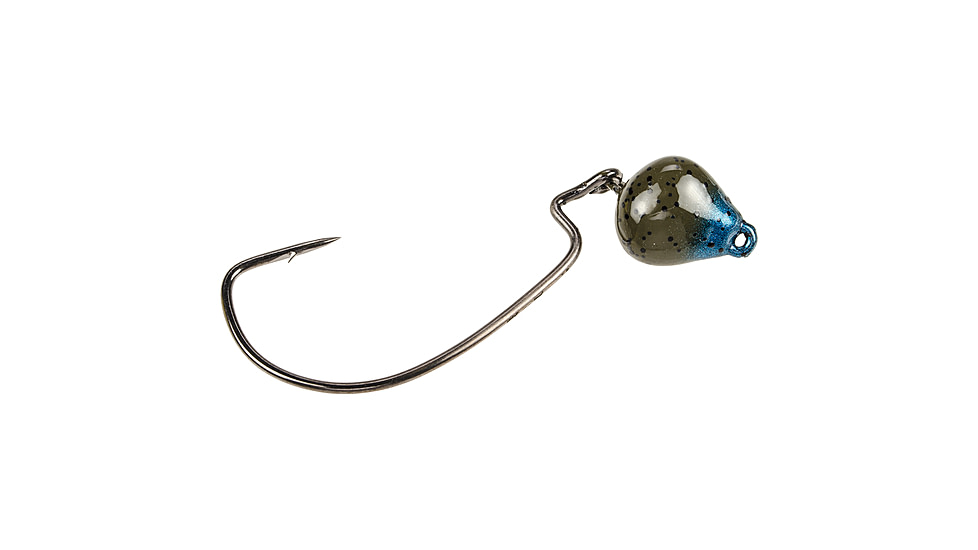 Strike King Jointed Structure Head, Jig Head Fishing Lure, Blue Craw, 3/8oz, 2-Pack, JSH38-108, JSH38-108