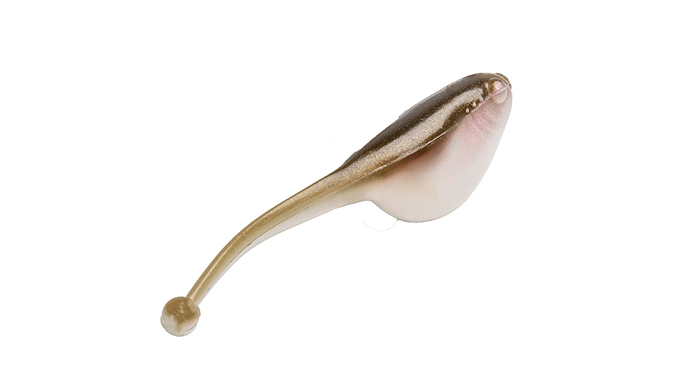 Strike King Mr. Crappie Shadpole Swimbait, Soggy Shiner, 2in, MRCSP-251