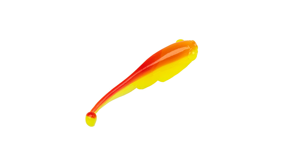 Strike King Mr. Crappie Teen-Zee Fry Swimbait, Red Chartreuse, 5/8in, MRCTZFRY-187
