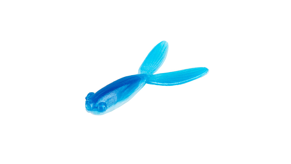 Strike King Mr. Crappie Teen-Zee Tails Swimbait, Blue Pearl, 5/8in, MRCTZTL-185