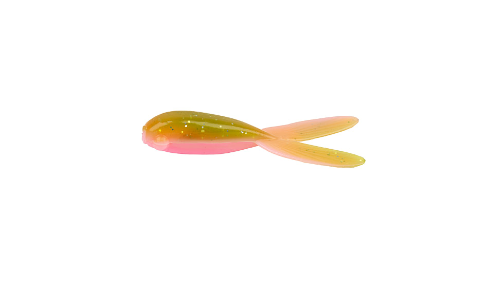 Strike King Mr. Crappie Teen-Zee Tails Swimbait, Electric Chicken, 5/8in, MRCTZTL-60