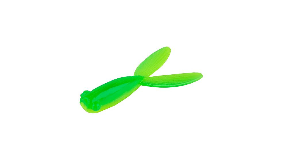 Strike King Mr. Crappie Teen-Zee Tails Swimbait, Lime-N-Ator, 5/8in, MRCTZTL-247