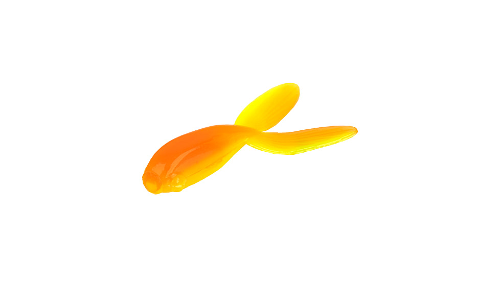 Strike King Mr. Crappie Teen-Zee Tails Swimbait, Osage Orange, 5/8in, MRCTZTL-246