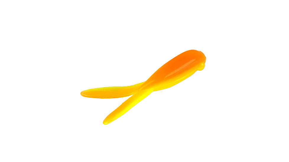 Strike King Mr. Crappie Teen-Zee Tails Swimbait, Osage Orange, 5/8in, MRCTZTL-246