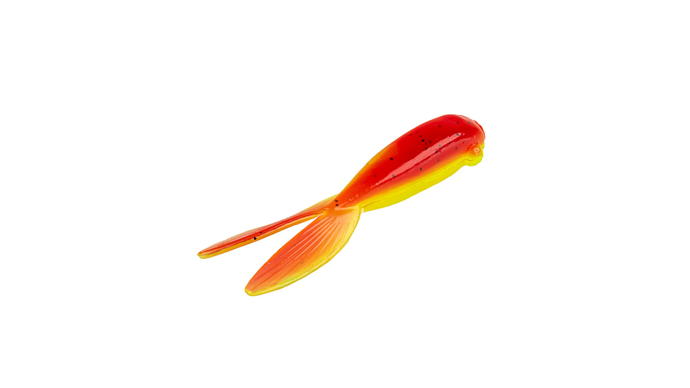 Strike King Mr. Crappie Teen-Zee Tails Swimbait, Red Chartreuse, 5/8in, MRCTZTL-187