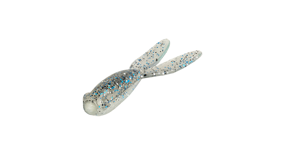 Strike King Mr. Crappie Teen-Zee Tails Swimbait, Smokey Shad, 5/8in, MRCTZTL-57