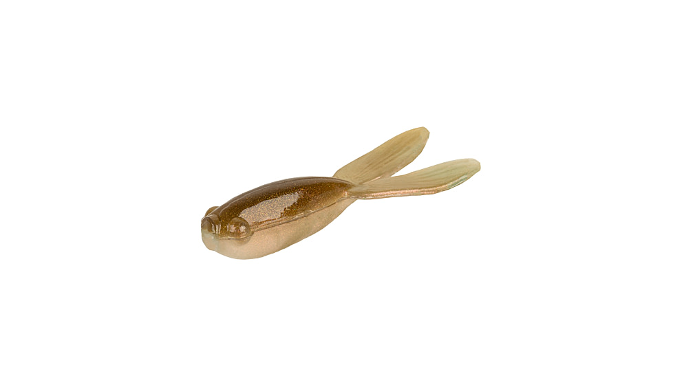 Strike King Mr. Crappie Teen-Zee Tails Swimbait, Soggy Shiner, 5/8in, MRCTZTL-251