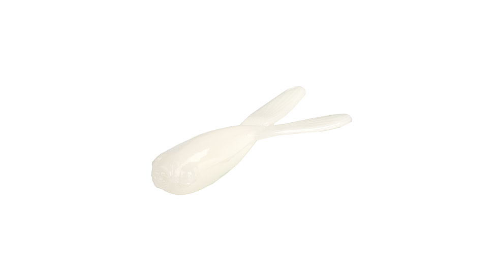 Strike King Mr. Crappie Teen-Zee Tails Swimbait, White, 5/8in, MRCTZTL-204