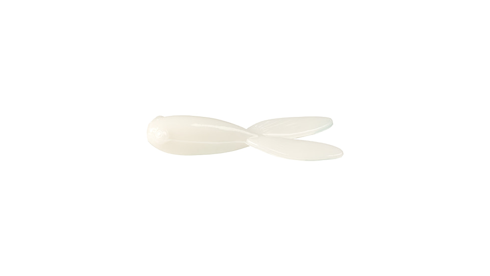 Strike King Mr. Crappie Teen-Zee Tails Swimbait, White, 5/8in, MRCTZTL-204