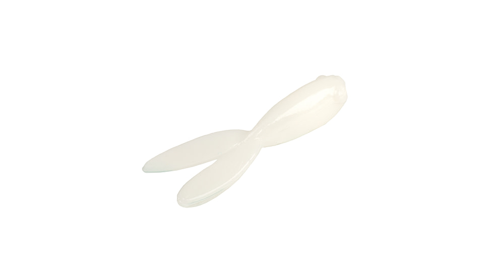 Strike King Mr. Crappie Teen-Zee Tails Swimbait, White, 5/8in, MRCTZTL-204