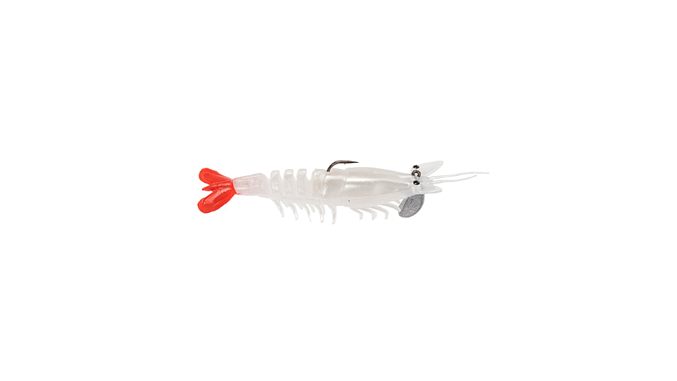 Strike King Pre-Rigged Tidal Shrimp 1/4oz, Boxer, 4.25in, PRSSW425-136
