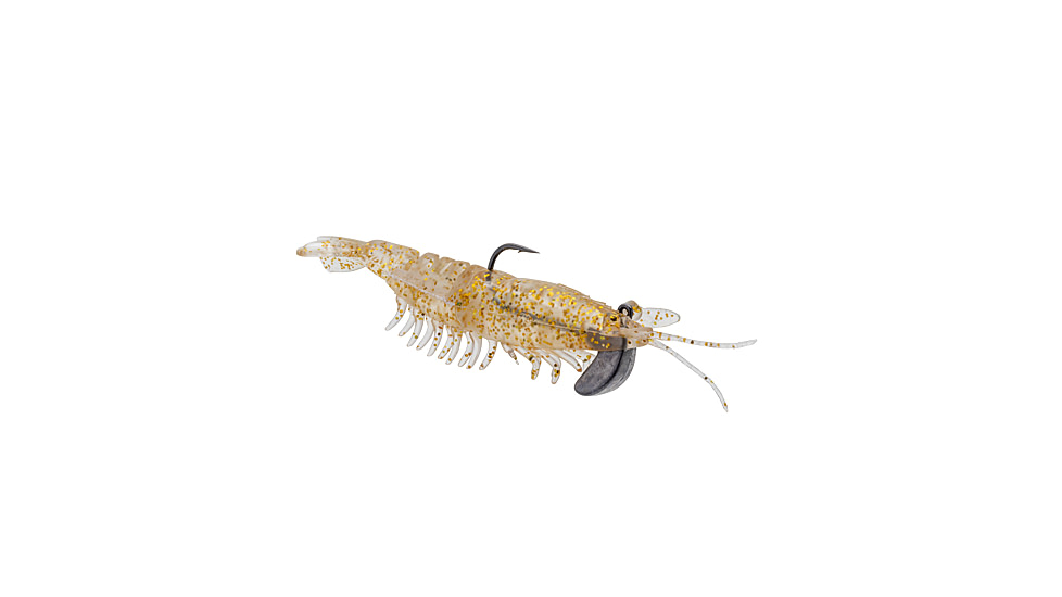 Strike King Pre-Rigged Tidal Shrimp 1/4oz, Gold Rush, 2.75in, PRSSW275-519