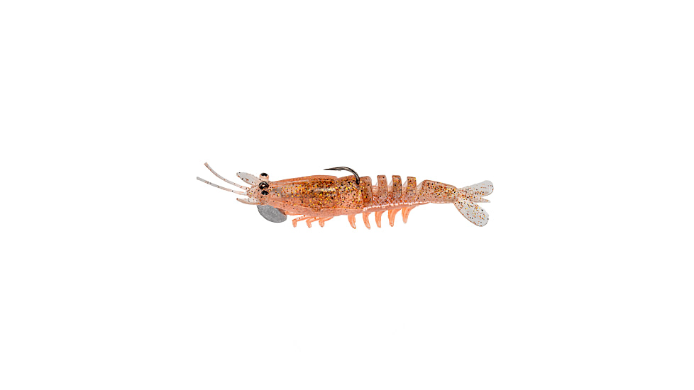 Strike King Pre-Rigged Tidal Shrimp 1/4oz, New Penny, 4.25in, PRSSW425-160