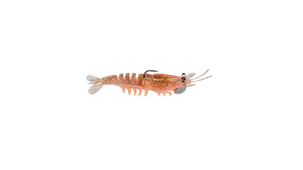 Strike King Pre-Rigged Tidal Shrimp 1/4oz, New Penny, 4.25in, PRSSW425-160