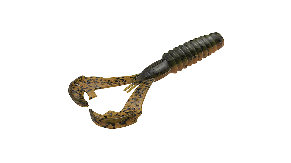 Strike King Rage Ned Craw Fishing Lure, Soft Plastic Craw, Bama Craw, 2 3/4in, 9-Pack, RGNC-101, RGNC-101