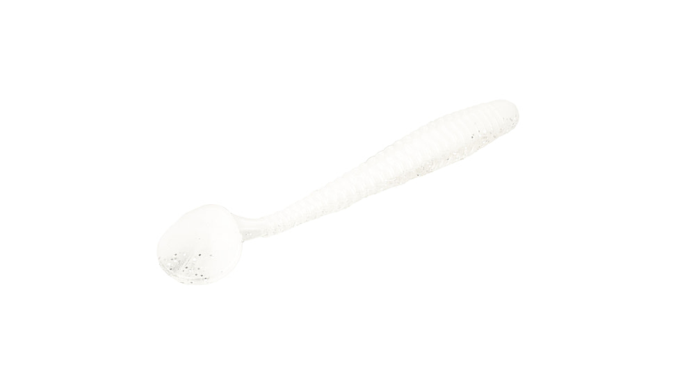 Strike King Rage Slim Swimmer Softbait, 8 pack, 4in, Pearl Flash, 12-36101