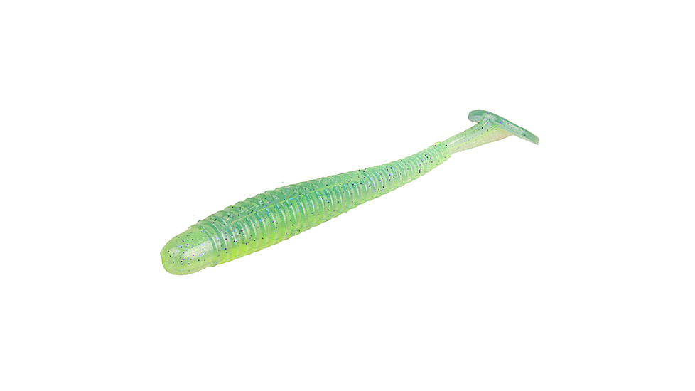 Strike King Rage Slim Swimmer Softbait, 8 pack, 4in, Sexy Shad 2.0, 12-36107