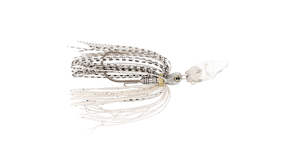 Strike King Rattling Thunder Cricket Bladed Jig, 1/2oz, 2.5in, Mouse, 12-36322
