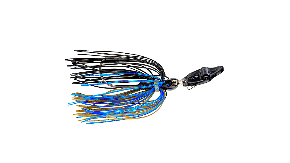 Strike King Rattling Thunder Cricket Bladed Jig, 3/8oz, 2.5in, Bruiser, 12-36312