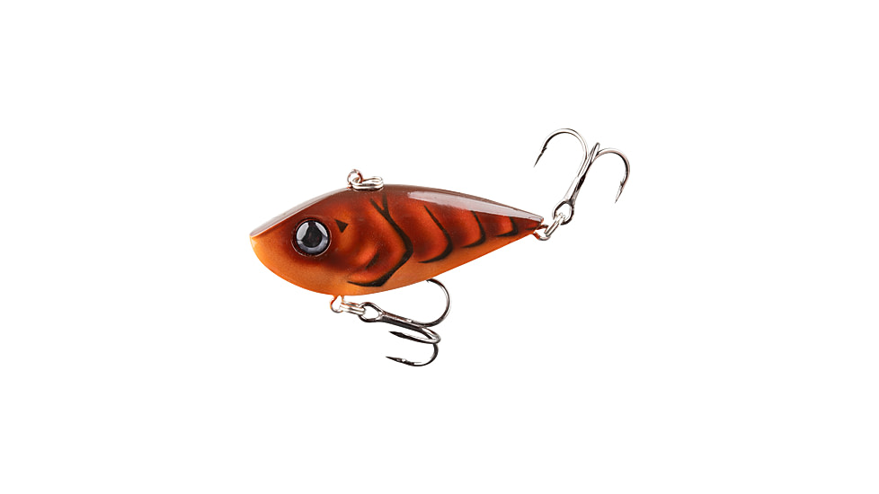 Strike King Red Eyed Shad Crankbaits, Brown Gourd, 3/8oz, REYESD38-587