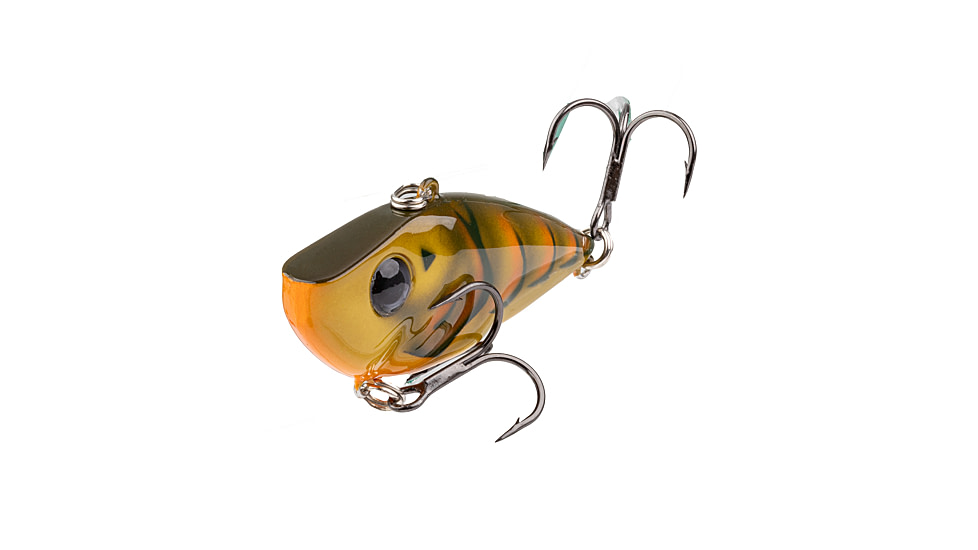 Strike King Red Eyed Shad Crankbaits, Green Gourd, 1/4oz, REYESD14-621