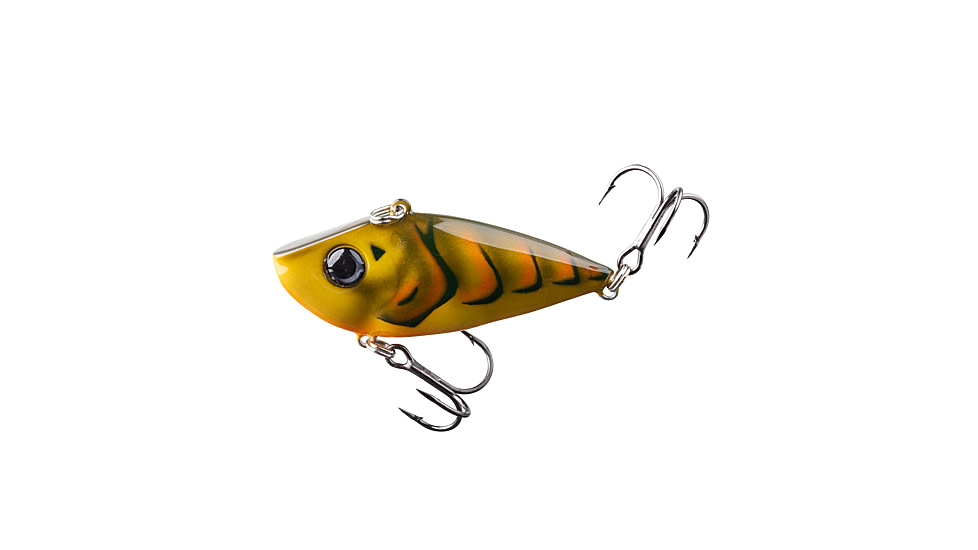 Strike King Red Eyed Shad Crankbaits, Green Gourd, 1/4oz, REYESD14-621