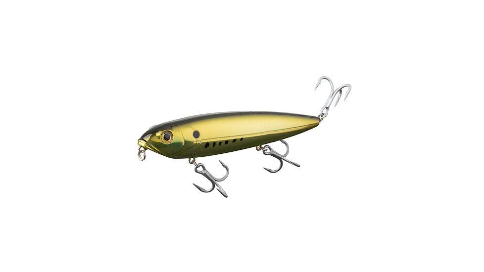 Strike King Saltwater Mega Dawg Topwater Baits, Golden Shiner, 2oz, HCMDSW-215