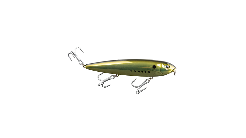 Strike King Saltwater Mega Dawg Topwater Baits, Golden Shiner, 2oz, HCMDSW-215