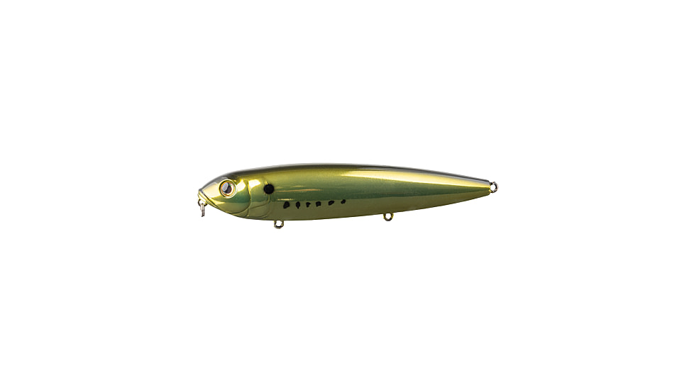 Strike King Saltwater Mega Dawg Topwater Baits, Golden Shiner, 2oz, HCMDSW-215