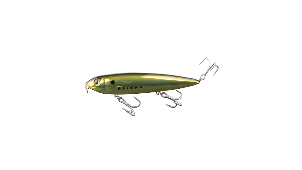 Strike King Saltwater Mega Dawg Topwater Baits, Golden Shiner, 2oz, HCMDSW-215