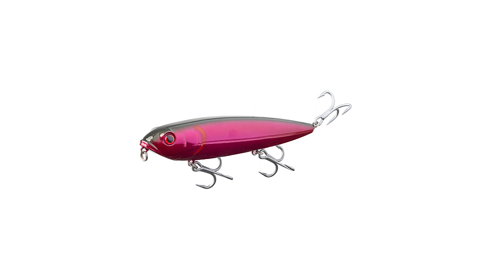 Strike King Saltwater Mega Dawg Topwater Baits, Purple Chrome, 2oz, HCMDSW-441