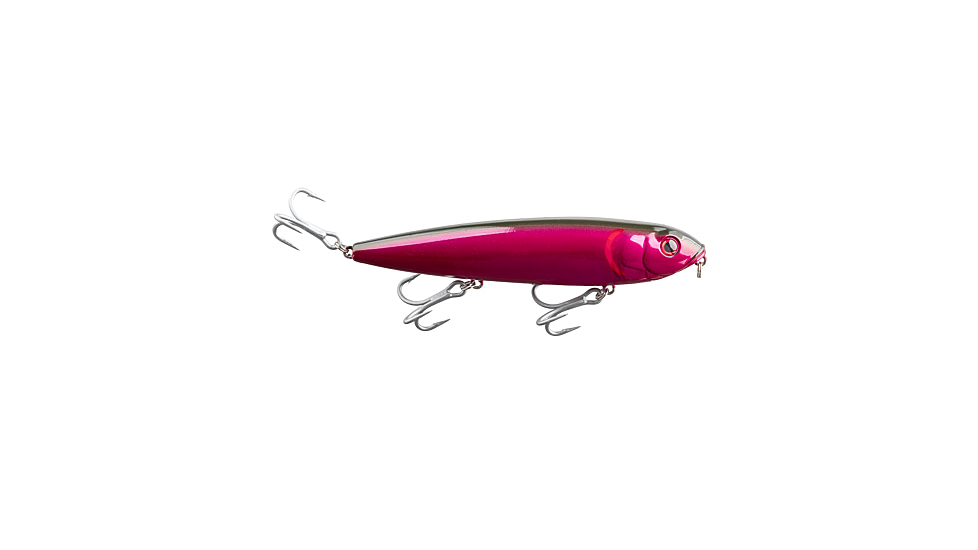 Strike King Saltwater Mega Dawg Topwater Baits, Purple Chrome, 2oz, HCMDSW-441