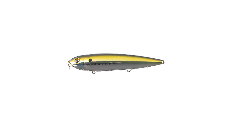 Strike King Saltwater Mega Dawg Topwater Baits, Silver Bunker, 2oz, HCMDSW-532