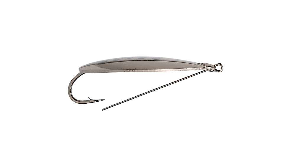 Strike King Saltwater Weedless Spoon, Smokey Pogy, 3in, SWLS-842