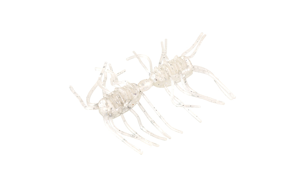Strike King Sexy Bug Softbait, 6 pack, 3in, Pearl Flash, 12-36365