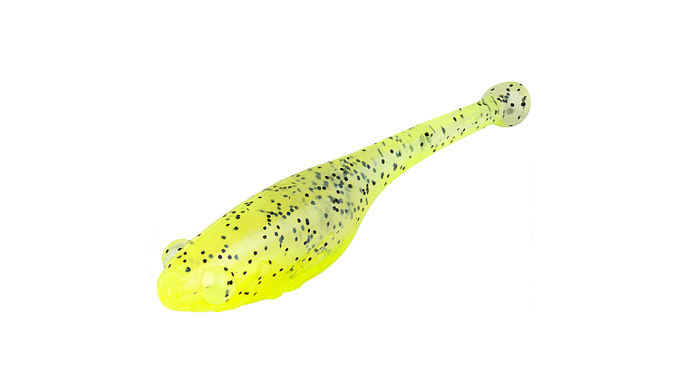 Strike King Shadpole XL Softbait, 10 pack, 2.5in, Monkey Shine, 12-36415