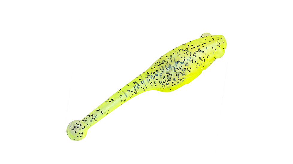 Strike King Shadpole XL Softbait, 10 pack, 2.5in, Monkey Shine, 12-36415