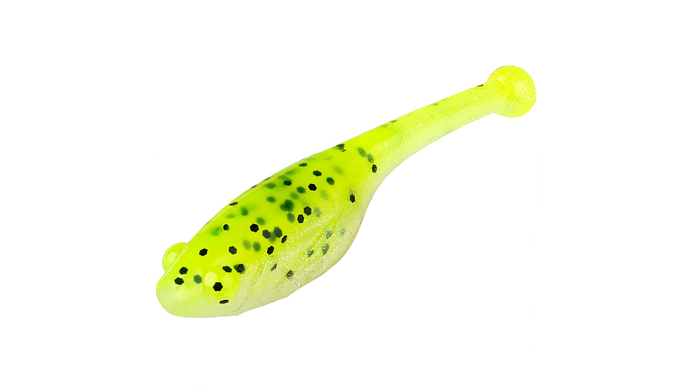 Strike King Shadpole XL Softbait, 10 pack, 2.5in, Pepper Shad, 12-36412