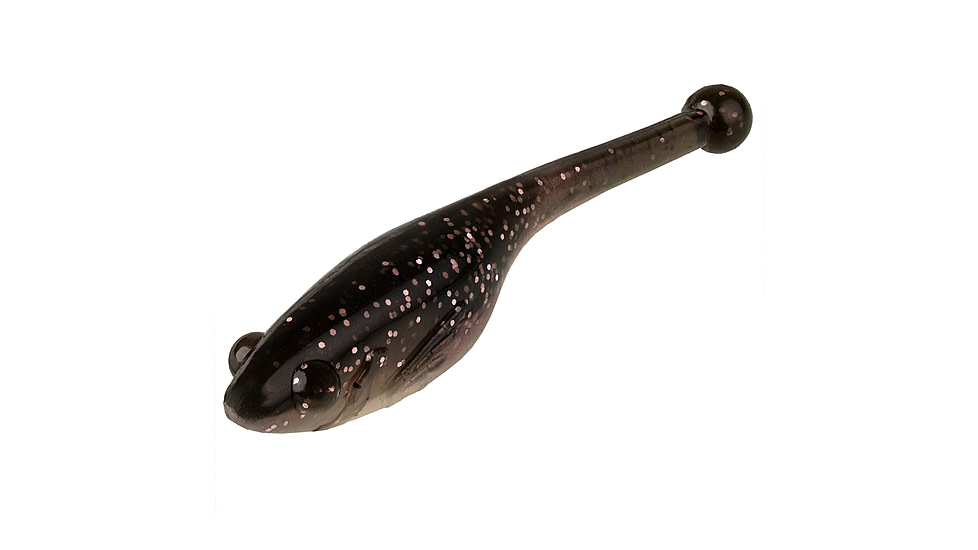 Strike King Shadpole XL Softbait, 10 pack, 2.5in, Rosey Red, 12-36418