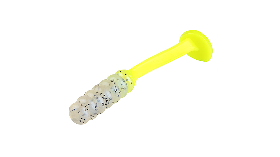 Strike King Slabalicious XL Softbait, 10 pack, 2.5in, Monkey Shine, 12-36438