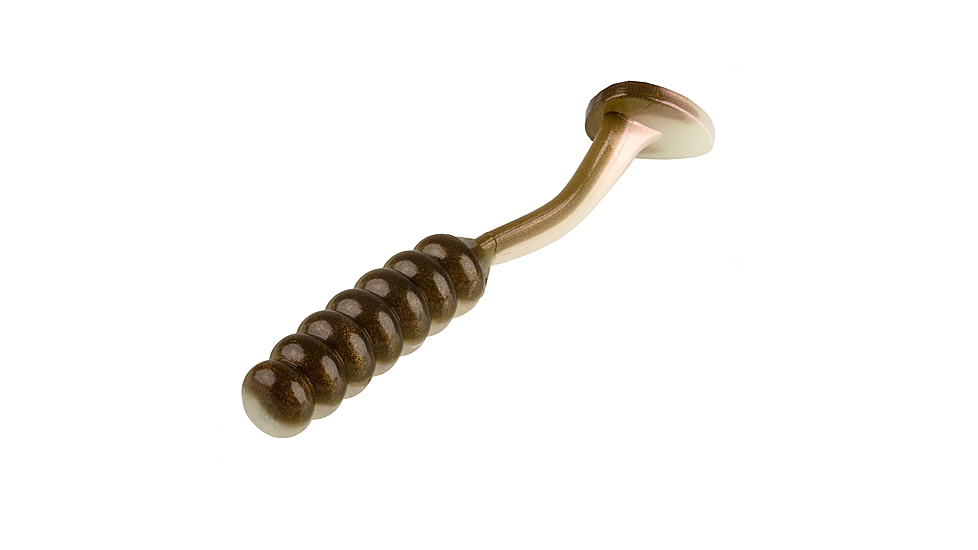 Strike King Slabalicious XL Softbait, 10 pack, 2.5in, Soggy Shiner, 12-36433