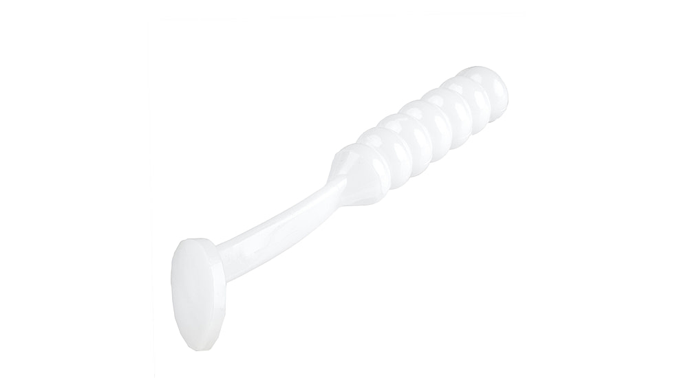 Strike King Slabalicious XL Softbait, 10 pack, 2.5in, White, 12-36431