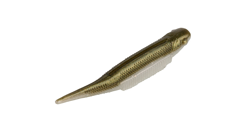 Strike King Spotlight Shim-E Minnow Softbait, 6 pack, 3in, Slick, 12-36022